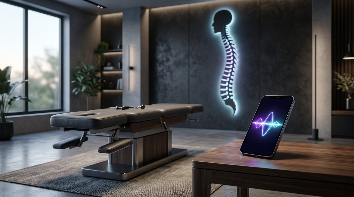 Agent vocal IA pour chiropracteur : ne perdez plus un patient pendant un ajustement vertébral